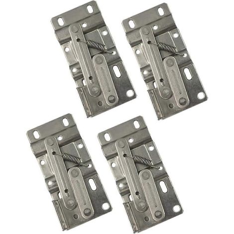 SEWACC Lot de 2 paires de quincaillerie pour porte pivotante à plateau basculant, petit meuble de cuisine (1/5)