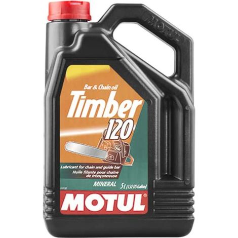 neue motul timber 120 in 5l Ölkanne für Kettensägekette