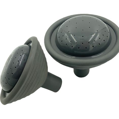 Replacement watering can attachment for garden watering cans, plastic nozzle for water bottles – For gentle watering of plants, seedlings and planters, universal connection, adjustable spray head