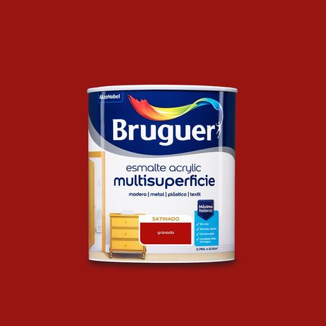 Satinierter Multisurface-Acryllack 0,750 l Granada 5057494 BRUGUER