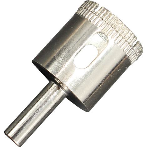Lot de 8 forets de carottage revêtus de diamant pour carrelage, verre, porcelaine, marbre (3 mm) (1/5)