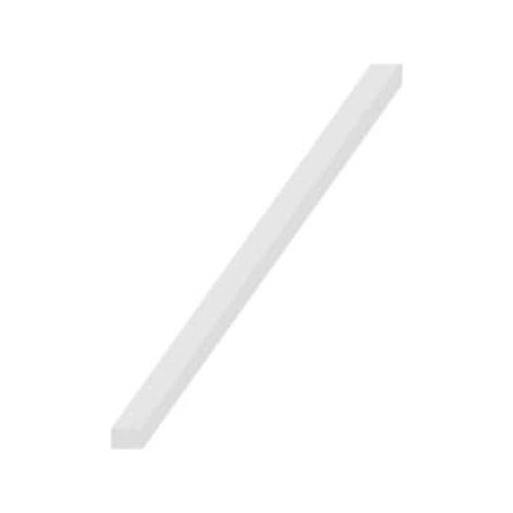 Bande caoutchouc spongieux silicone blanc 10x10mm longueur 1m