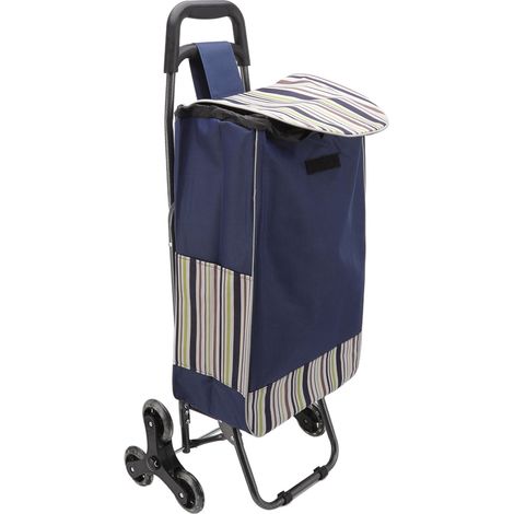 Faltbarer Einkaufswagen für Senioren, Gemüsewagen mit Schwenkrädern kaufen (1/5)