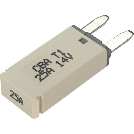 Hansor  CBA1-2514 Sicherungsautomat Standard Flachsicherung 25 A Weiß 1 St.