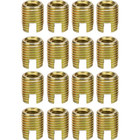 20 pièces d'inserts filetés autotaraudeurs en acier au carbone 302 (intérieur M50,8 extérieur M81,0) (1/5)