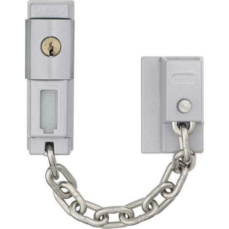 ABUS ABTS03968 Catenella di sicurezza per porta Argento (1/5)