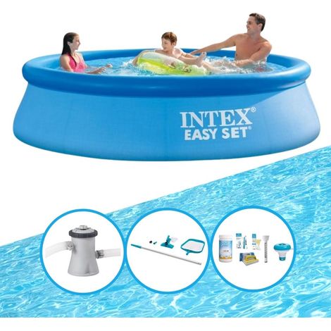 Intex Piscine Easy Set Ronde - 305x76 cm - 4-pièces S22409 (1/5)