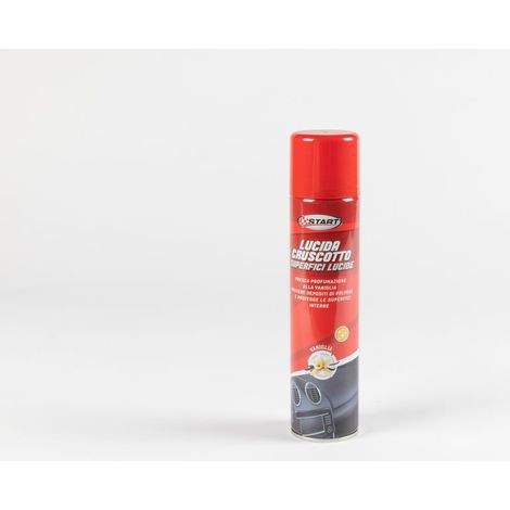 Spray Detergente Lucida Cruscotto Vaniglia 400 ml per auto