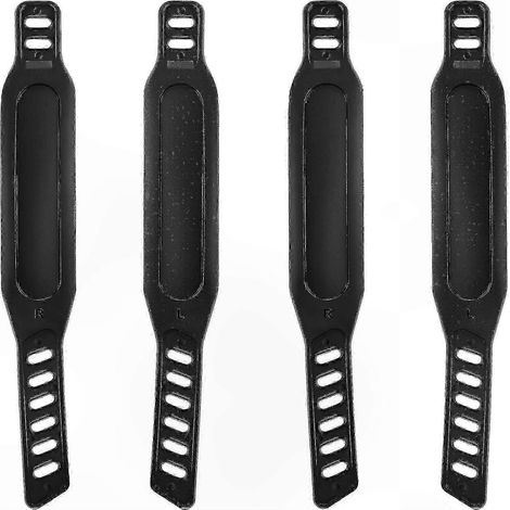 Universelle Fahrradpedalriemen, 2 Paar à 30,5 x 4,3 cm, Fitnesszubehör für Radtraining, langlebiges Trainingsgerät (1/5)