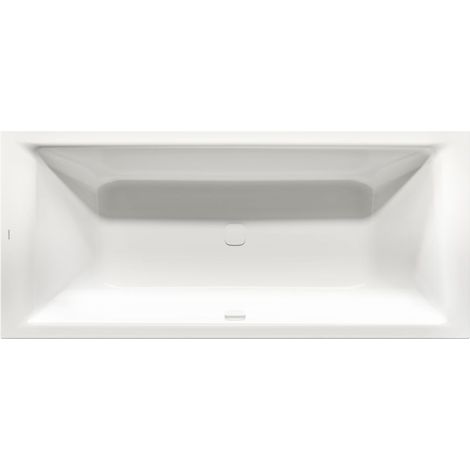 Kaldewei Badewanne Puro Next Duo rechteckig 420x800x1800mm 165l Alpinweiß m. ÜL, o. Antislip, GL, PEFF