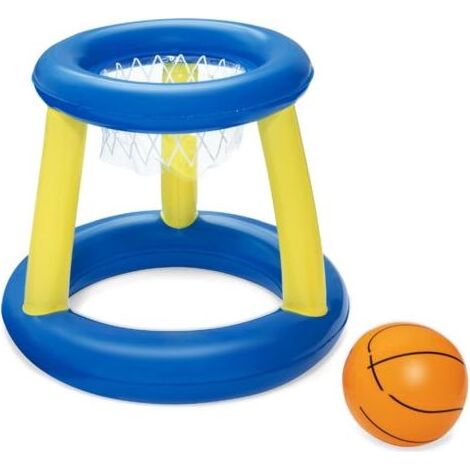 Panier flottant, support de basket gonflable, tir interactif, piscine (1/4)