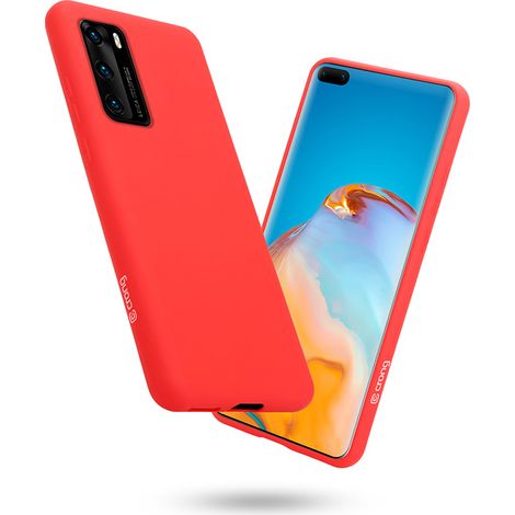 Coque Crong Color - Étui Huawei P40 (Rouge) (1/5)