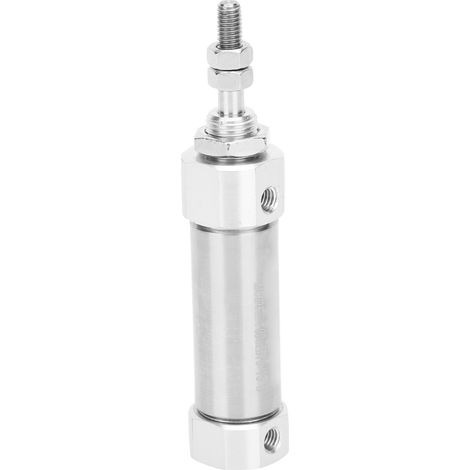 Vérin pneumatique miniature à double effet et à tige unique, équipement en acier inoxydable CDJ2B16CDJ2B16-15B (1/5)