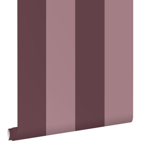 papier peint à rayures violet clair et violet foncé - ESTAhome (1/5)