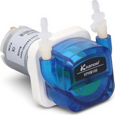 Pompe Péristaltique, 180 Ml/Minute, 6W, Pompe en Dosage en Plastique Mini Pompe Péristaltique avec Tuyau de Pompe BPT, Pompe Péristaltique de Laboratoire pour la (24V) (1/5)