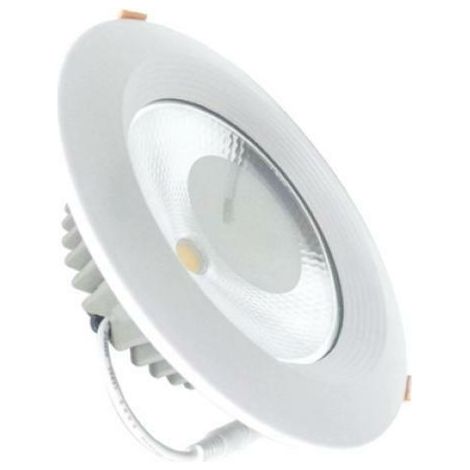 Faretto led 30w da incasso superslim spessore 68 mm diametro 225 mm 4200k