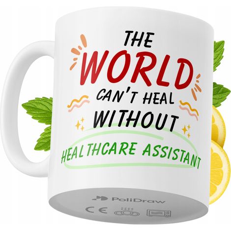 Lustige Tasse für Pflegehelfer/innen – Kaffee- oder Teetasse mit witzigem Textdesign – ideal für Geburtstage, Namenstage, Feiertage und besondere Anlässe. Hochwertige Tasse für Zuhause, Büro und Arbei