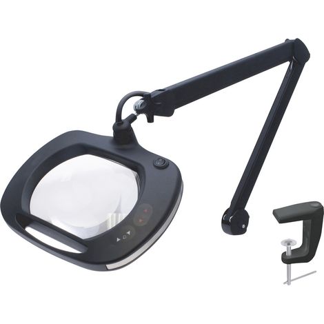 Ideal Tek LE-WWE5D LED-Lupenleuchte 2.25x 1100 lm ESD Vergrößerungsfaktor=2.25 x  2021 Energieeffizi (1/5)