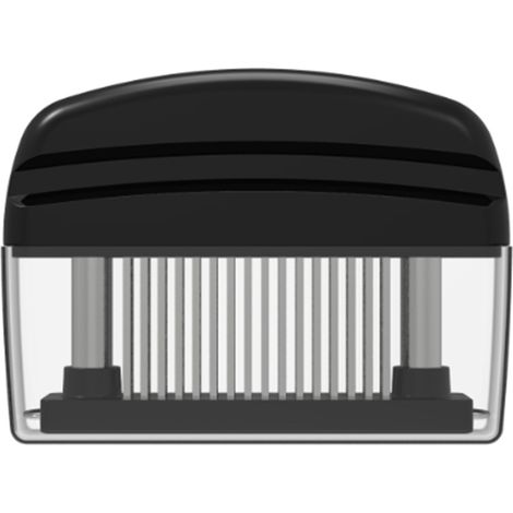 Attendrisseur Viande - 48 Lames Acier Inoxydable - Profondeur Pénétration 2,5 cm - Pour Steak Bœuf Poulet Porc - 1 Pièce (1/5)