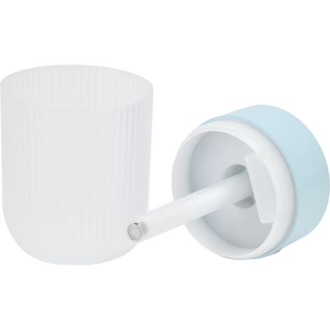 Mini-Luftbefeuchter 250 ml, USB, blau, mehrfarbiges LED-Licht, für Auto und Büro. (1/5)