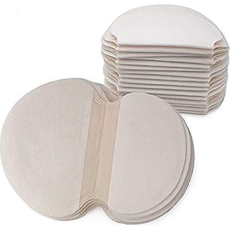 Lot de 100 coussinets absorbants pour aisselles et avant-bras, ajustement parfait, pour une absorption optimale de la transpiration. (1/4)