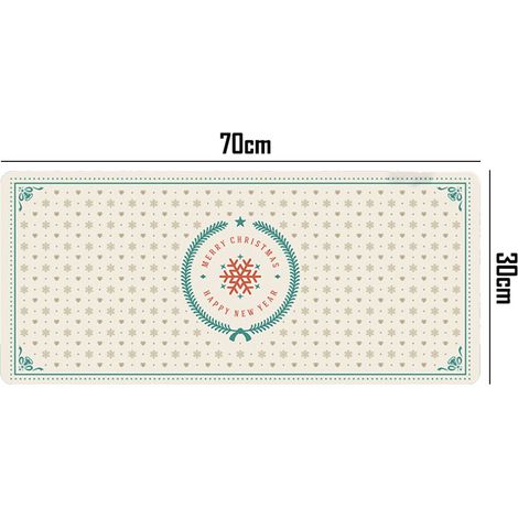 Mantel individual impermeable y antideslizante, apto para grandes espacios, resistente al calor y antideslizante, superficie de poliéster duradera, ideal para cocinas y comedores.