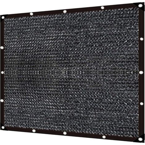 Voile d'ombrage ACKERMAN 3x4 m en polyéthylène haute densité – Résistant aux UV et à la traction – Protection solaire pour pergolas et jardins (1/5)
