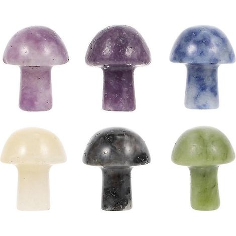 6-teiliges Pilzfiguren-Set