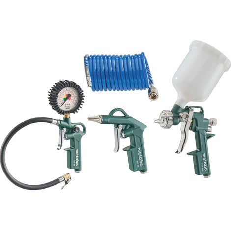 metabo 6.01585.00 - Set di Utensili ad Aria compressa LPZ, 4 pz (1/3)