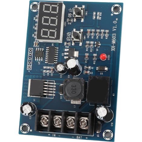 Module de commande de charge de batterie avec carte de protection à commutation automatique XH-M603 1224 V (1/5)
