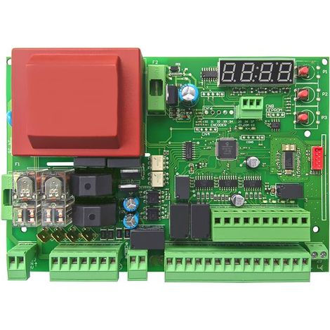 Panneau de commande numérique STARTS11CT 230 Vca – Compatible moteurs portails coulissants et battants – Affichage temps réel – 750W max – Nologo