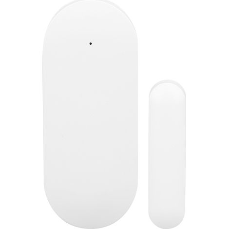 Capteur De Porte Magnetique - Pour Systeme Domotique Tuya - Detection Ouverture Fermeture Portes Fenetres - Distance De Detection 20-30 Mm - Fonctionne Sur 2 Piles AAA - 1 Unite (1/5)