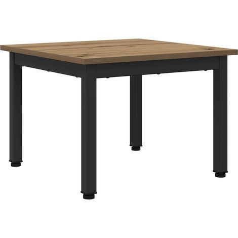 Maison Exclusive - Tavolino da salotto Rovere Artigianale 50 x 50 x 36 cm