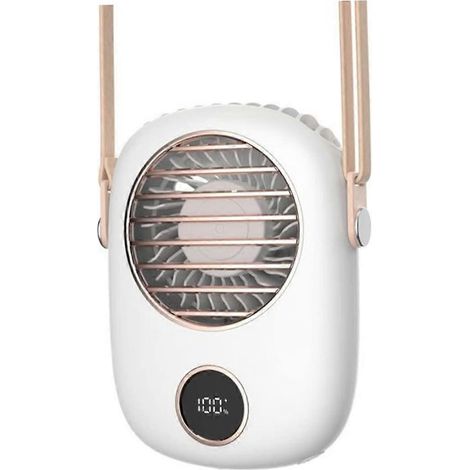 Mini ventilateur portable numérique LED, adapté à une utilisation intérieure et extérieure. (1/5)