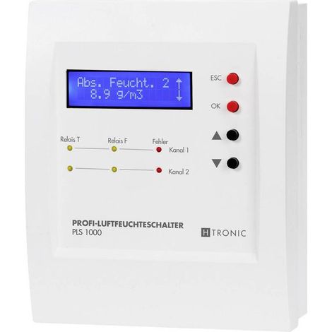 [NEUWERTIG] B-Ware H-Tronic Taupunktsteuerung PLS 1000 -40 bis 125 °C 1 W IP40 Klimakontrolle (1/2)