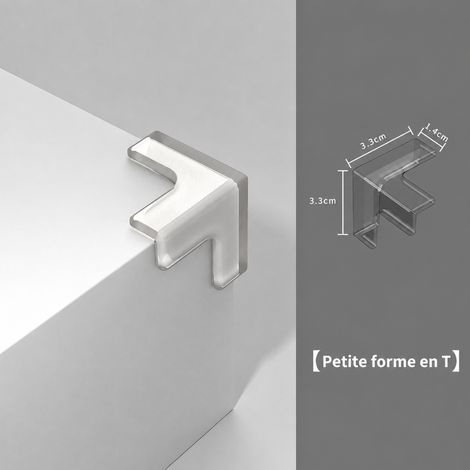 Protection d'angle en T en silicone transparent avec adhésif 3M 3m réf 6185 20 g – Livraison gratuite