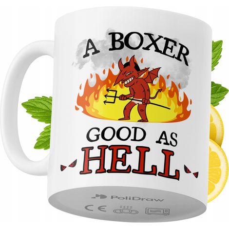 Lustiger Becher für Boxer – ideal für Kaffee und Tee. Mit witzigem Textdesign. Perfekt für Geburtstage, Namenstage, Feiertage und besondere Anlässe. Hochwertiger Becher für Zuhause, Büro und Arbeit. F