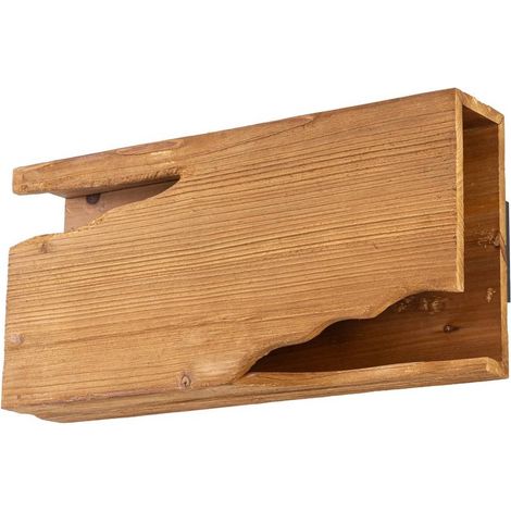 Wandleuchte, Wandlampe Innen "Tarry" aus Holz für Wohnzimmer & Esszimmer von Lucande (1/5)