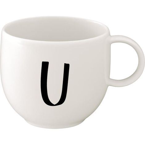 Taza con la letra U de Villeroy & Boch (1/5)