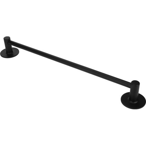 Handtuchhalter aus robuster, fingerabdruckresistenter und wasserabweisender Aluminiumlegierung, ohne Löcher, ca. 50 cm lange Handtuchstange (1/5)