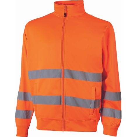 U-Power HL397OF Felpa da lavoro orange fluo - S