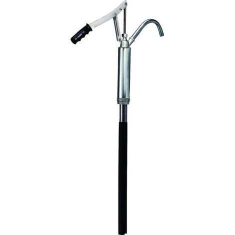 Pompe de transvasement a levier 16l/mn bec acier canne plong telesco