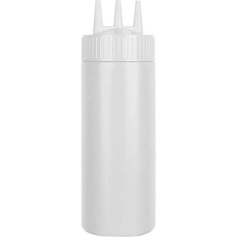 Bouteille à sauce avec bouchon, bouteille d'huile d'olive, accessoires de cuisine, matériau PE, 650 ml (1/5)
