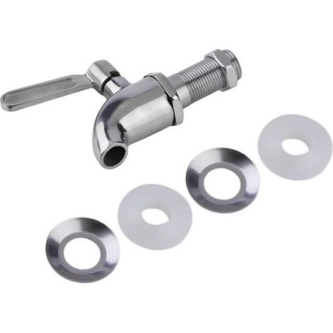 Robinet de distributeur de boissons en acier inoxydable pour la maison, les bars ou les restaurants, hauteur 5,8 cm (1/4)
