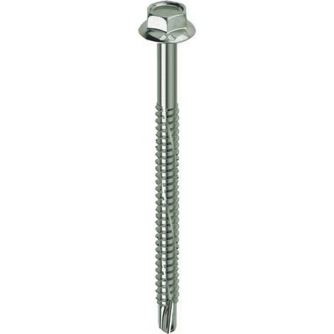Viti Kovervit Dx Autoperf Testa Esagonale Chromiting 6X 80 Mm - 100 Pz (1/2)
