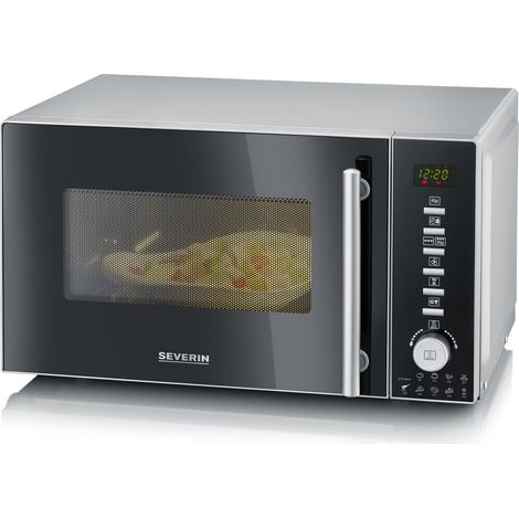 SEVERIN Four à micro-ondes 20 L, 1 350 W,, Four micro-onde avec fonction gril et chale...