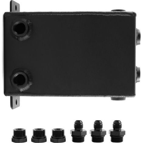 Réservoir tampon de carburant 3L pour voiture de course, bidon en aluminium, outils de reconditionnement automobile universels noirs (1/4)