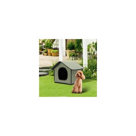 Niche imperméable Deecozy pour chats et chiens - Maison pliable d'extérieur pour chats, niche imperméable pour chiens et chats, tente pour animaux de compagnie (1/5)