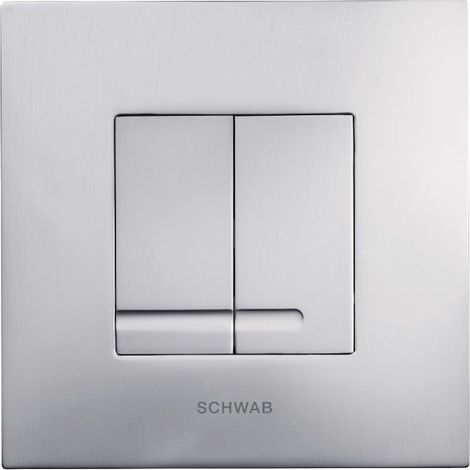 FLUIDMASTER Placca Arte duo cromo opaco codice prod: 4060415631 (1/2)