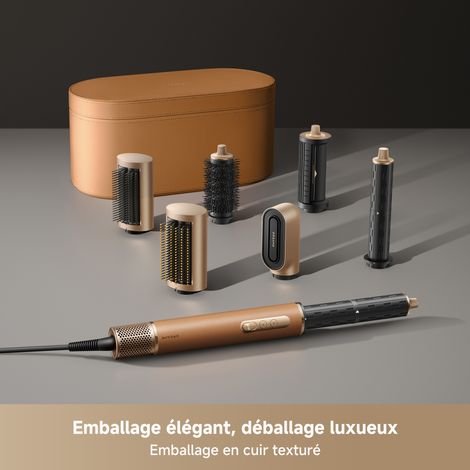Dreame – Brosse soufflante à chaleur 1300 W – Longueur câble 2,8 m – Pour cheveux lisses et brillants – Technologie de coiffage avancée — vue 4